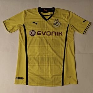 Borussia Dortmund 2013/2014 Home Jersey Men PUMA Football Shirt Vintage Size M